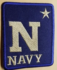 Embroidered Navy Midshipmen Patch  approx 2.75X3.5"
