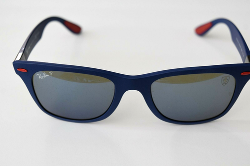 Ray-Ban Scuderia Ferrari Liteforce Blue RB4195-M F604/H0 52-20-150  Sunglasses | eBay