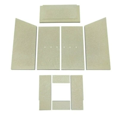 OFENTECHNIK FISCHER Revestimiento de cámara de combustión Sylt pieza de repuesto piedras de cámara de combustión para Justus