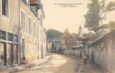Old postcard 91 VIRY CHATILLON LA RUE FRANCOEUR