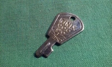 Small Stainless Steel Winix Key Vintage Lock Box Safe Key Flat