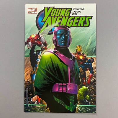 YOUNG AVENGERS 4 1ST APPEARANCE THE THIRD VISION (2005 MARVEL COMICS)