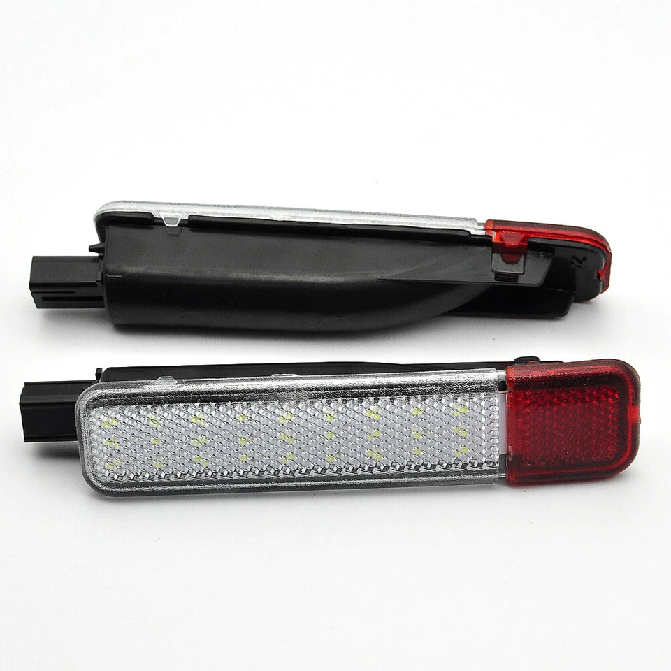 Luz LED de cortesía de puerta 4 piezas para Chevy Silverado Suburban Tahoe GMC Sierra Yukon Foto 3 de 4