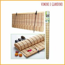 x Tapparella Tapparelle Tenda Tende Midollino Listelli Bambù Legno 150x260cm hmj