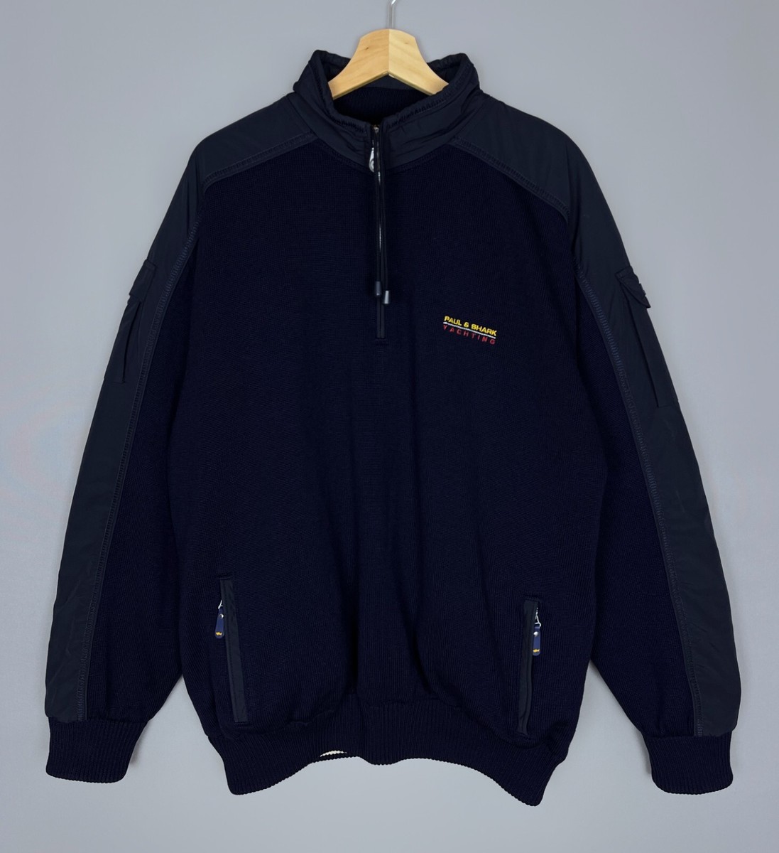 PAUL & SHARK Yachting Typhoon 20000 Sailing Sweater Cargo