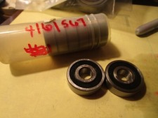10mm Bore x 30mm OD 9mm W Single Row Deep Groove Radial Ball Bearing QTY 8