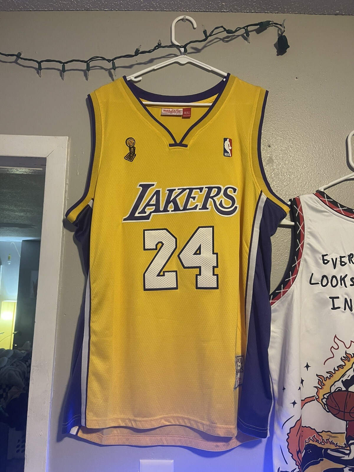 Authentic Kobe Bryant 2009 NBA Finals Lakers Jersey Size XL Mens Basketball