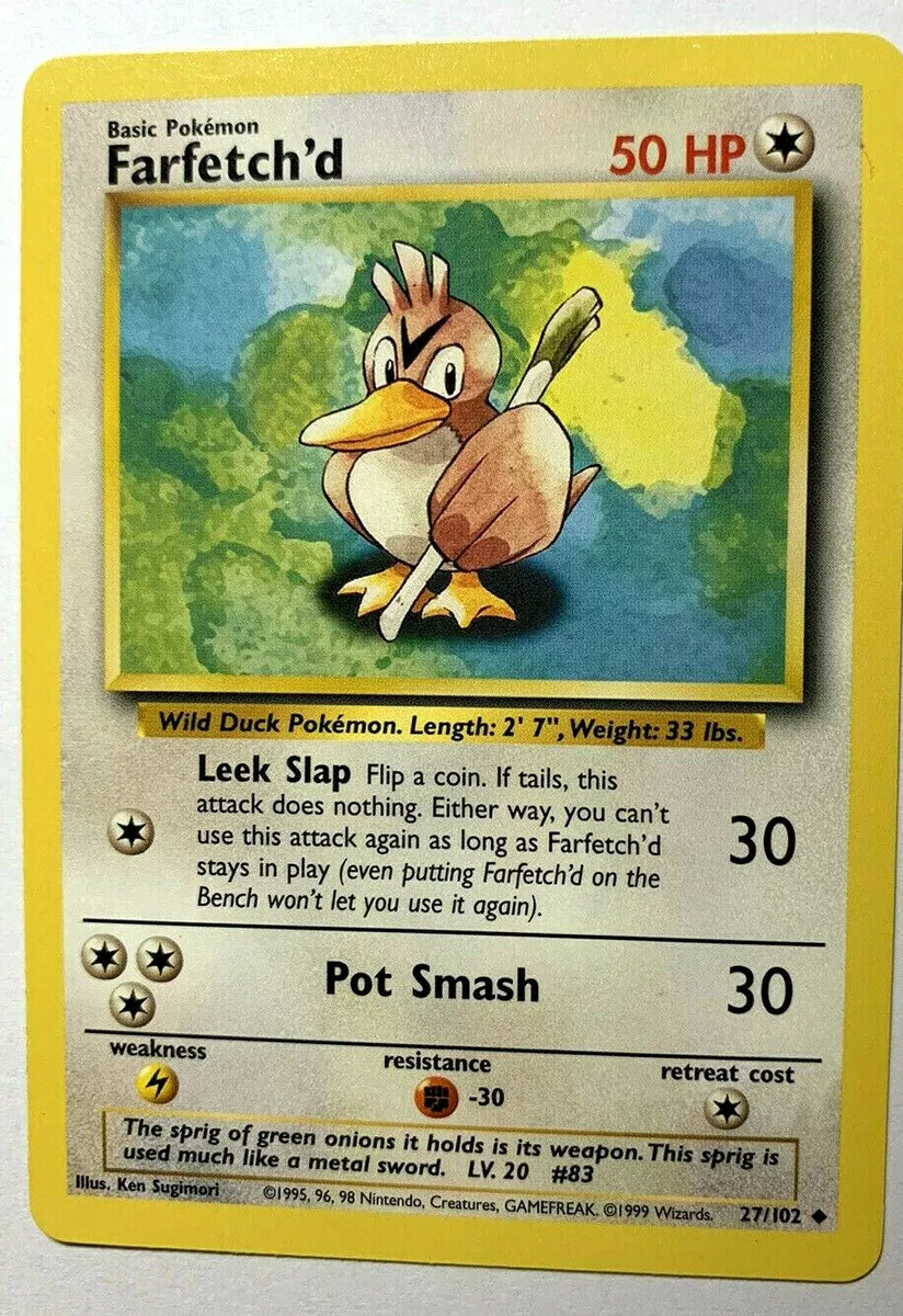 Farfetch'd (Base Set 27/102) – TCG Collector