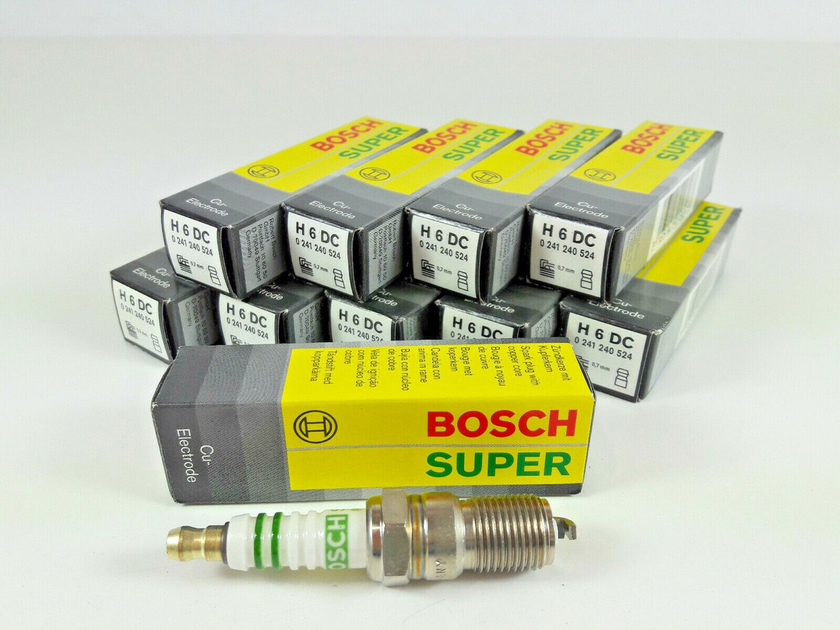 1x BOSCH Spark Plug H6DC 0241240524 0.7mm GAP | LPG | 7mm