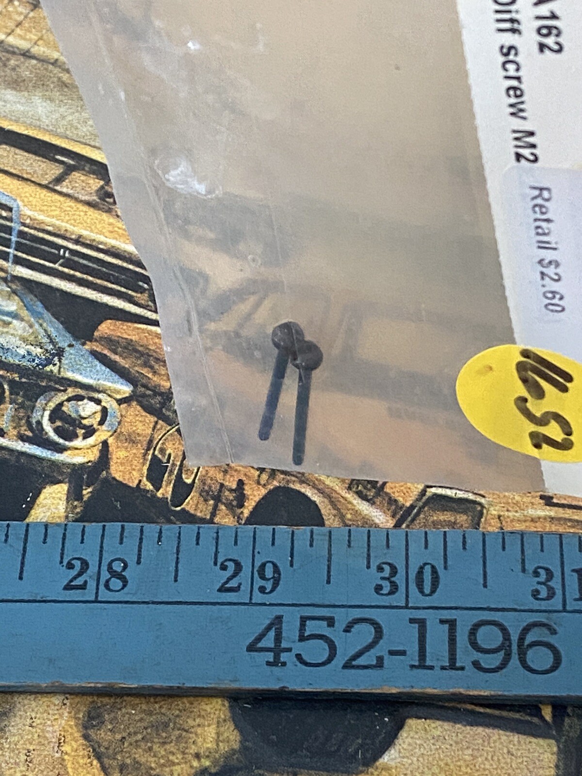 HPI A162 Differential Screw {M2 X 25mm X 2pc.} NewInPack USA Shipped