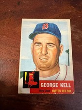 George Kell Boston Red Sox 1953 Topps Vintage Baseball Card #138
