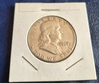 1962  Silver Franklin Half Dollar