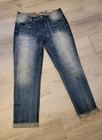 Vintage American   Straight Jeans  Women's Size 4/27 Blue Distressed Denim — photo 1