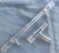 Pyrex 2705 19/22 Glass Tubing Tube Joint Distilling Column Drip Tip Kimax Lot 2