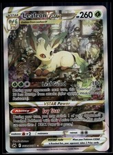 Leafeon VSTAR Holo Ultra Rare SWSH: Crown Zenith: Galarian Gallery GG35/GG70 NM on eBay