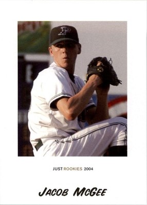 2004 Just Rookies #50 Jacob McGee - BB