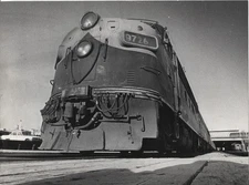 Type 1 1972 Press Photo by Allan Scott of Amtrak Train Milwaukee Union Dept
