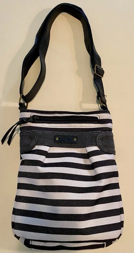 Dakine Striped Jive Crossbody and Green Inside