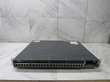 Cisco WS-C3560X-48PF-E Catalyst 48 Port PoE Switch w/ 1x PWR-C1-350WAC PSU!