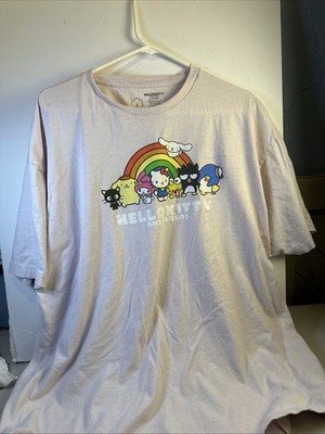 New Pink Hello Kitty And Friends 3XL T-Shirt