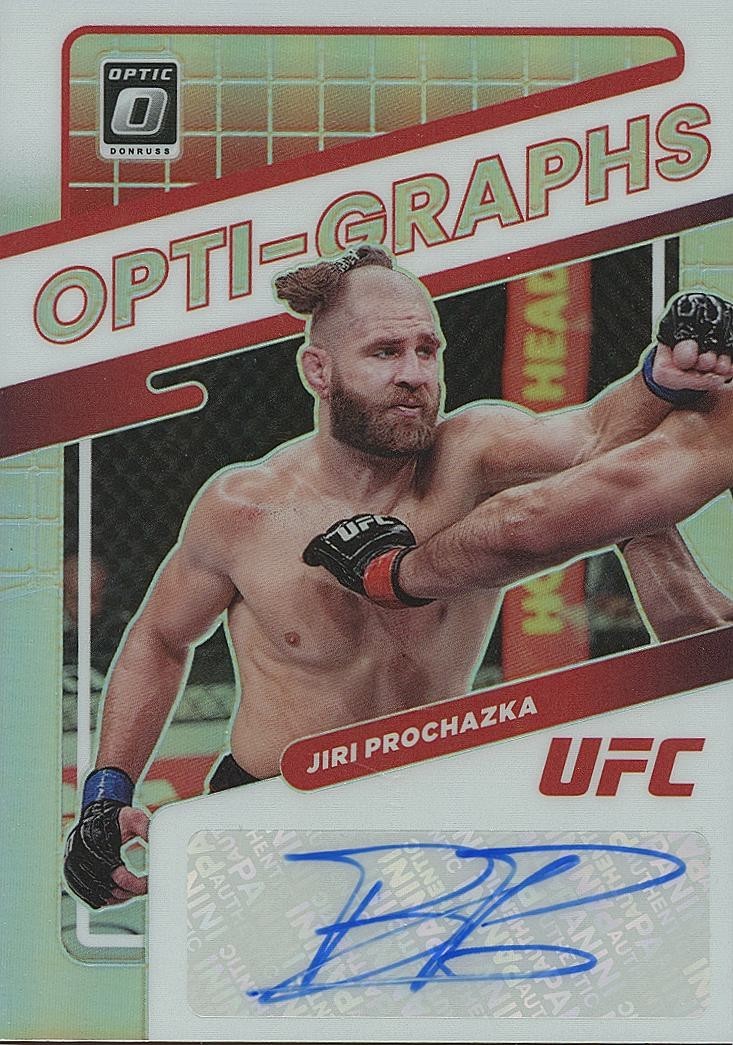 UFC サイン カード イリー プロハースカ Jiri Prochazka 【公式通販】