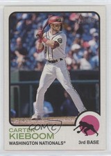 2022 Topps Heritage High Number SP Carter Kieboom #428 0ed