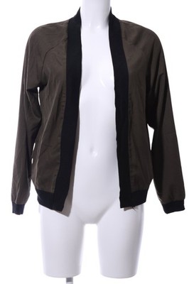 ICHI Kurzjacke Damen Jacke Gr. DE 34 khaki-schwarz Casual-Look