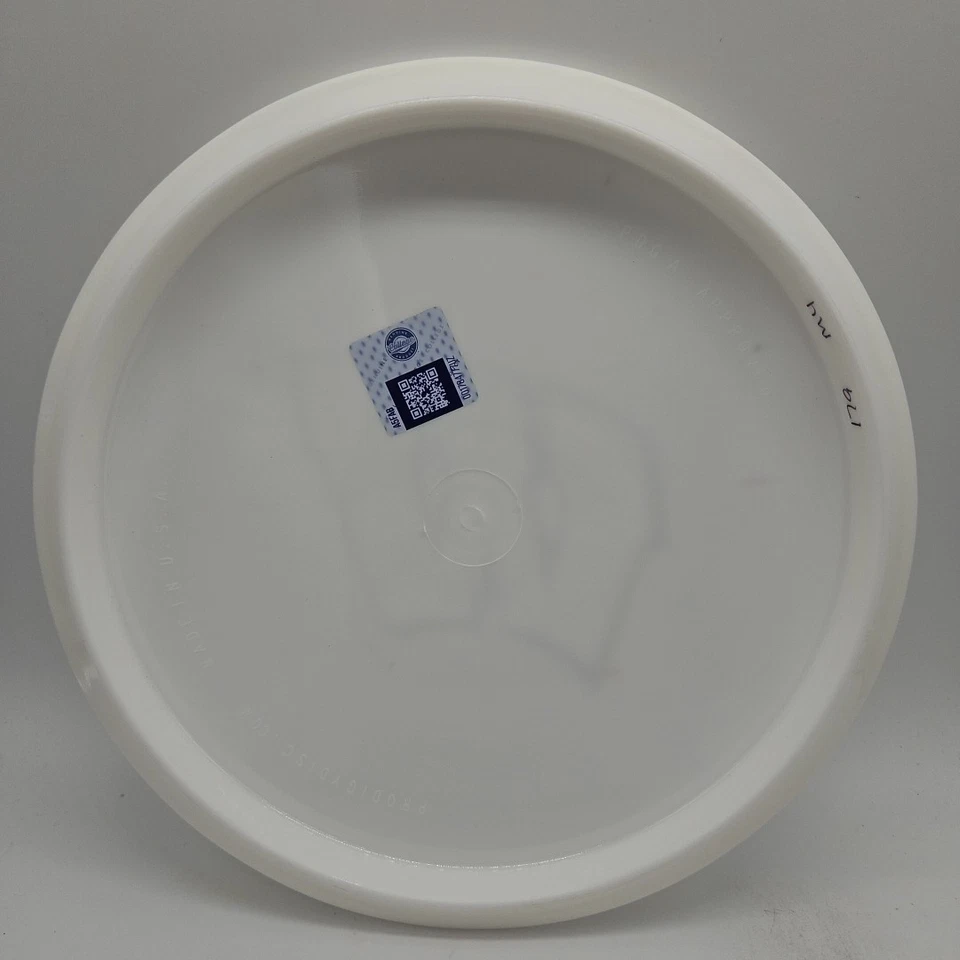 Prodigy Discs 400 M4 NCAA Wisconsin White/Silver Stamp 179g - Image 3 of 3