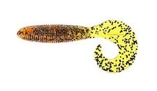 Big Bite Baits 00939 FG333 Fat Grub Watermelon Seed 3" (10) Bait per Pack