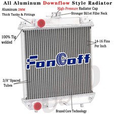Aluminum Radiator For Kubota BX1850D BX1870 BX1880 BX2350D BX2370-1 #K2581-85010