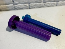 Cool Gear "Ice" Sipper Replacement PAIR.  One Small One Large Lid.  Very Good