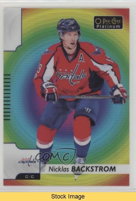 2017-18 O-Pee-Chee Platinum Rainbow Color Wheel Nicklas Backstrom #106 READ kr0