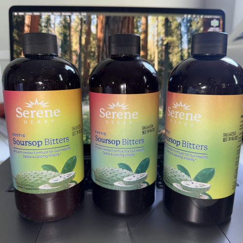 Serene Herbs Exotic Soursop Bitters 16oz Acetogenins w/Antioxidant ...