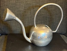 MCM Style Metal Aluminum Watering Can Long Spout Garden Decorative Heavy Indoor