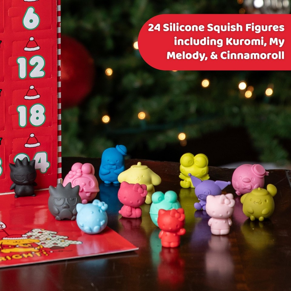 Hello Kitty 50th Anniversary Christmas Advent Calendar Mochi Silicone hello-kitty-50th-anniversary-christmas-advent-calendar-mochi-silicone
