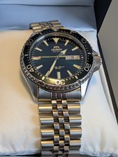 Orient Mako III 42mm Saphirglas Edelstahlgehäuse Grünes Zifferblatt 