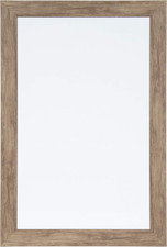 Beatrice Framed Magnetic Dry Erase Board, 18X27, Rustic Brown
