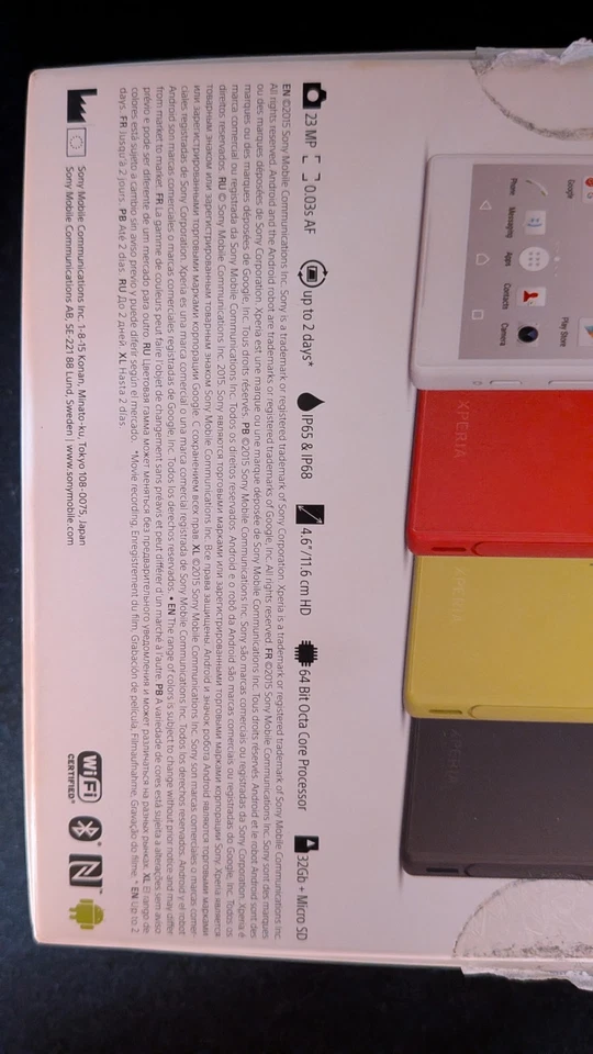 SONY | Xperia Z5 COMPACT | Bianco | Smartphone - Immagine 3 di 4