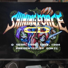 Shining Force CD Shining Force Mega CD Software Japan YA
