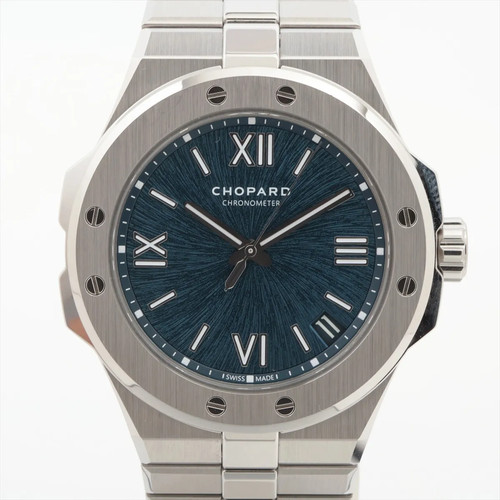 Chopard Alpine Eagle 298600-3001 SS SS AT blue dial 5 Extra Links