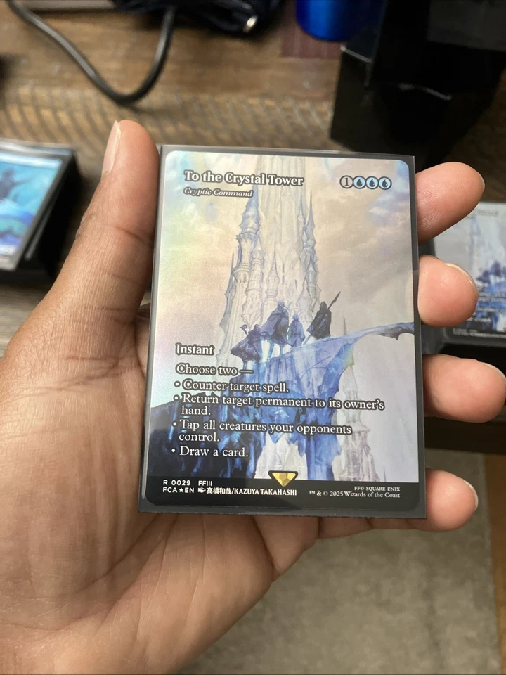 To the Crystal Tower - Cryptic Command (Showcase) Final Fantasy: FOIL - Image 4 of 4