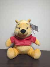 Winnie the Pooh 10  Plush Stuffed Animal With Red Shirt /NOS