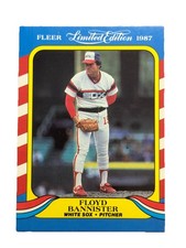 Excellent: Vintage 1987 FLEER Limited Edition Floyd Bannister Chicago White Sox