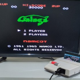 Nintendo Famicom Galaxian Galaga Star Luster Xevious NTSC-J Japanese Tested