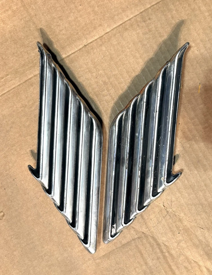 Emblemas de puerta Ford Thunderbird 1963 convertible Roadster insignia adorno 63 E Foto 2 de 4