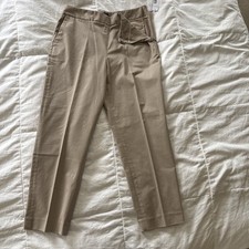 Vintage 80s Pendleton Cotton Dress Slacks Pants Womens Size 8 Tan NEW with TAGS