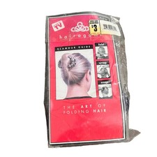 VTG Hairagami The Art of Folding Hair Kit Snap Action Scrunchie NEW Y2K Sealed