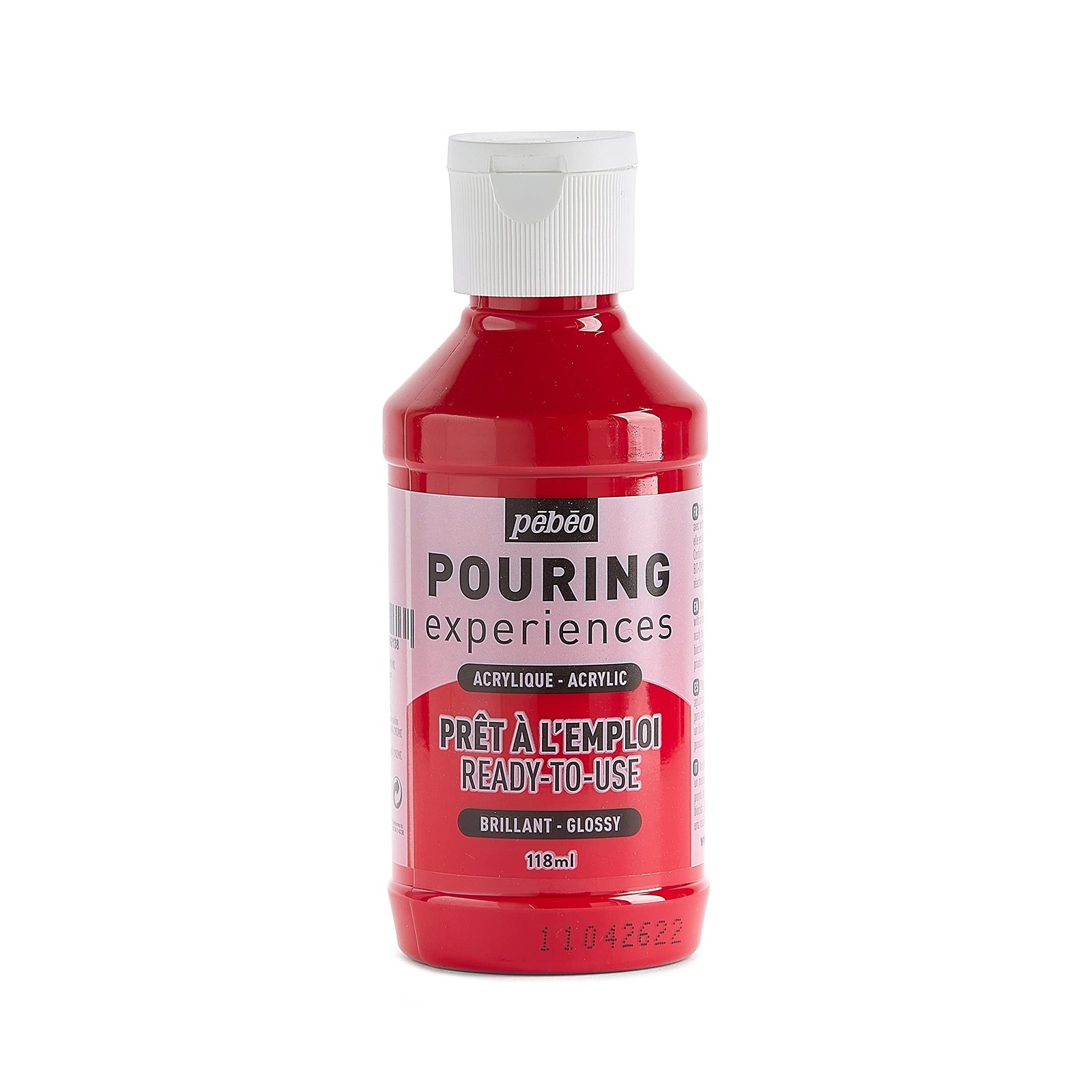Pebeo Pouring Experiences 524613, Pittura Acrilica Premiscelata, 118 ml, Ma eask