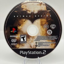 Batman Begins (Sony PlayStation 2, 2005) PS2 Playstation 2 Disc Only Loose
