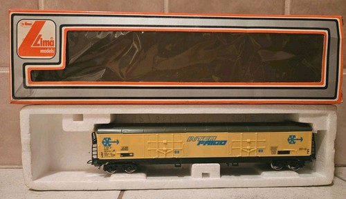 Modelleisenbahn Waggon Lima H0 3191 Drehgestell-Kühlwagen Laes Interfrigo | Zustand: Gebraucht
